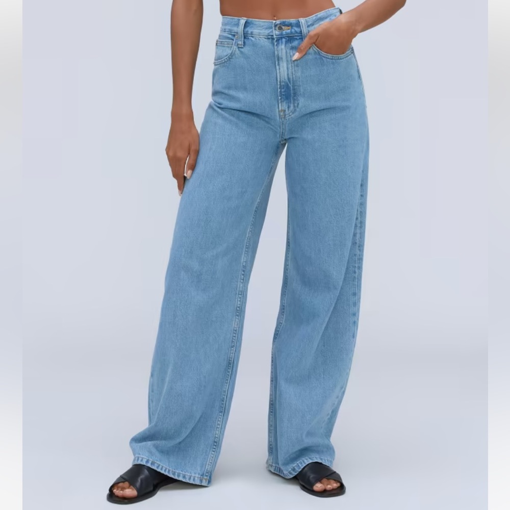 Everlane The Baggy Jean - Moraine wash size 25 regular